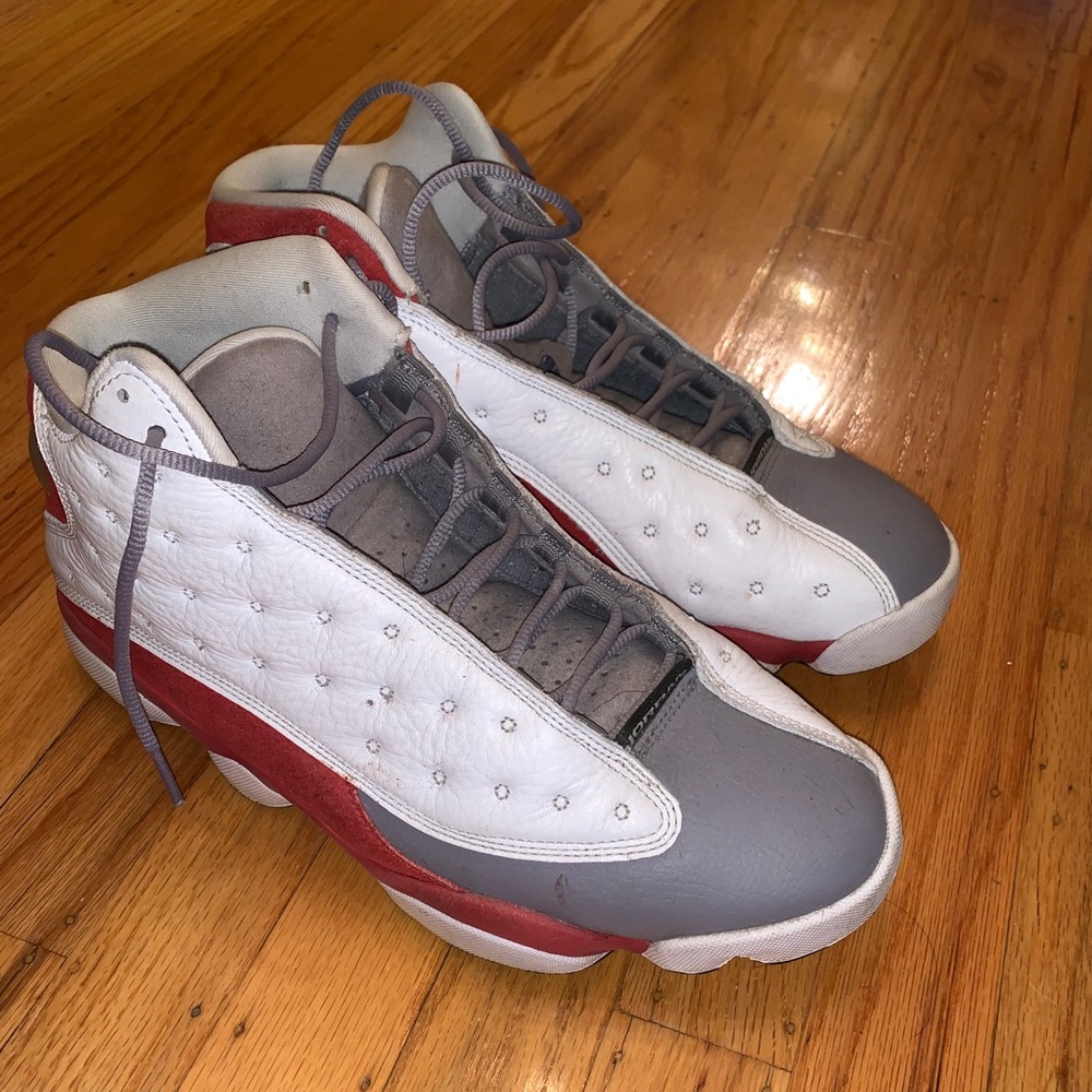 Men’s retro air Jordan 13s “Grey toe”